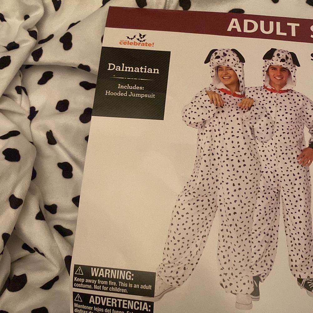 Dalmatian Hooded costume